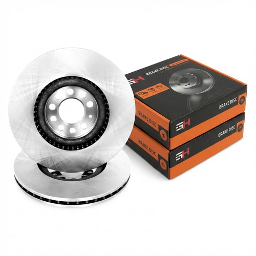 Pair front ventilated brake - front,